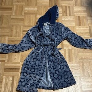 Star Patterned Kids Pajama Robe